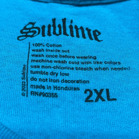 Men's Sublime Band T-Shirt - 2XL - Picture 4 of 4